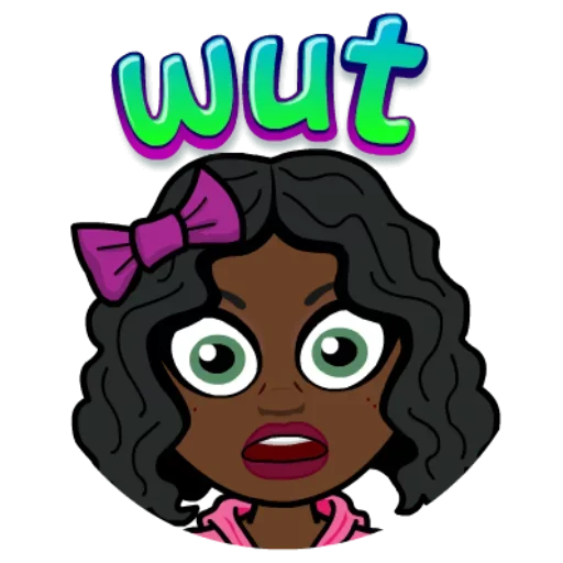 🤪 Стикер «Afromoji» для Telegram
