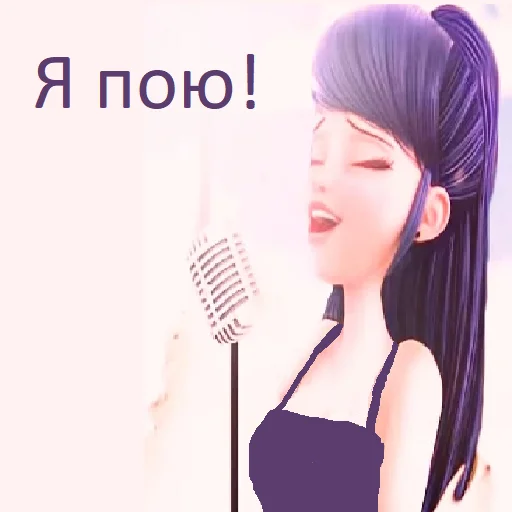 🔮 Стикер «Леди баг» для Telegram