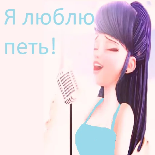 💙 Стикер «Леди баг» для Telegram