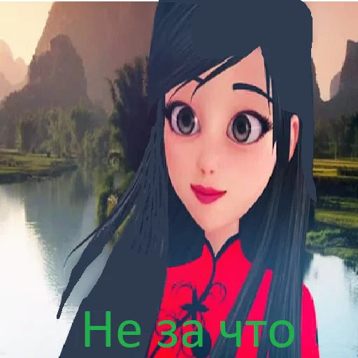 🧧 Стикер «Леди баг» для Telegram