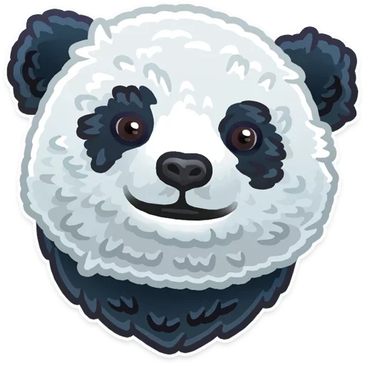 🐼 Стикер «aga» для Telegram