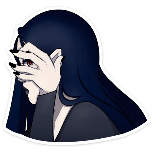 🙈 Стикер «Агата» для Telegram
