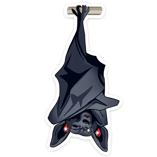 🦇 Стикер «Агата» для Telegram