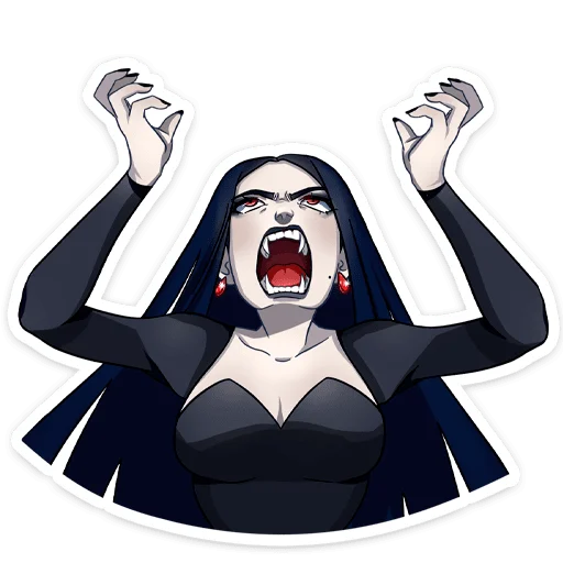 👹 Стикер «Агата» для Telegram