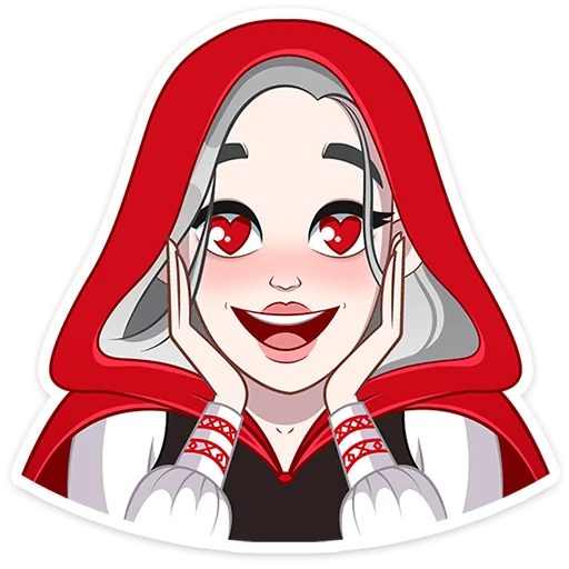 😍 Стикер «Мара Агата без надписей» для Telegram