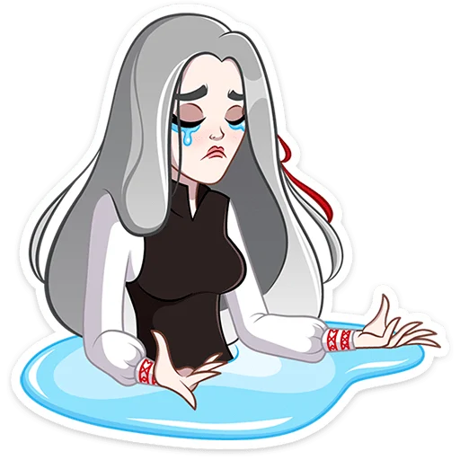 😭 Стикер «Мара Агата без надписей» для Telegram