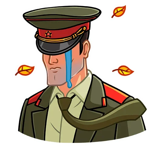 😢 Стикер «Агент КГБ» для Telegram