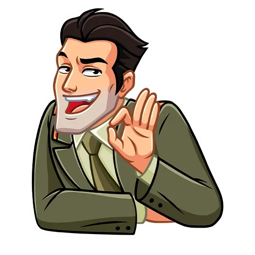 👌 Стикер «Агент КГБ» для Telegram