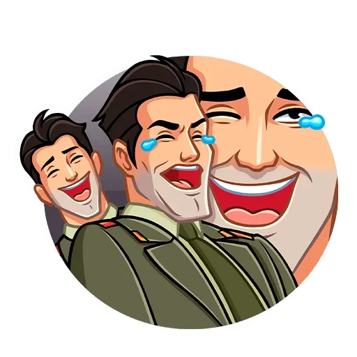 😂 Стикер «Агент КГБ» для Telegram