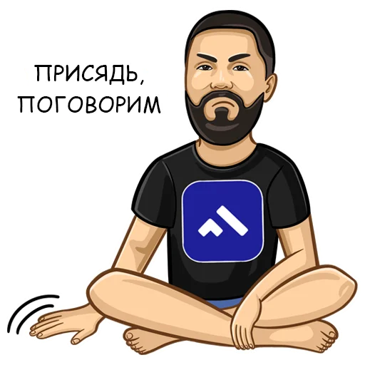 🪑 Стикер «Agent Finance» для Telegram