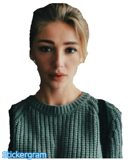 ☺️ Стикер «настя ивлеева» для Telegram