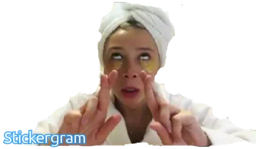 😅 Стикер «настя ивлеева» для Telegram