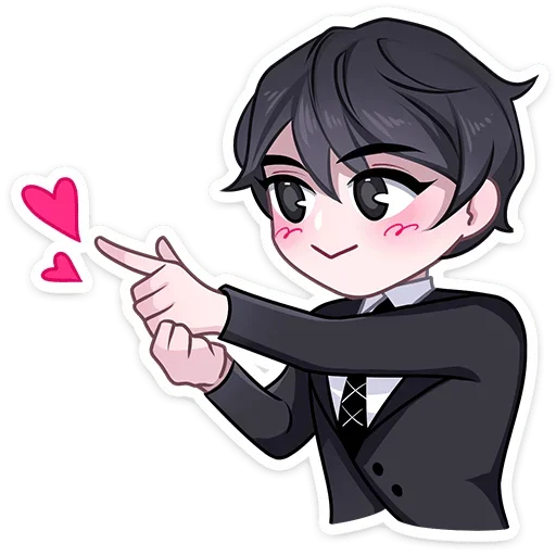 💕 Стикер «Агенты без надписей» для Telegram