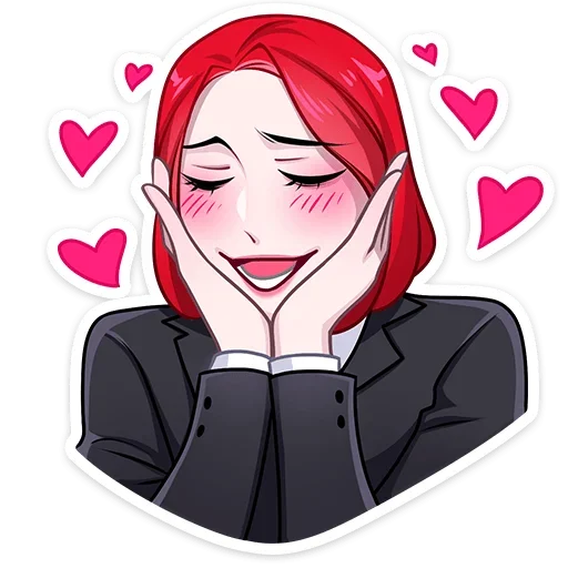🥰 Стикер «Агенты без надписей» для Telegram