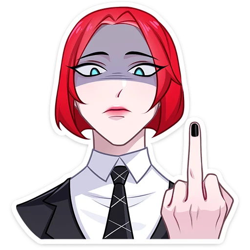 🖕 Стикер «Агенты» для Telegram