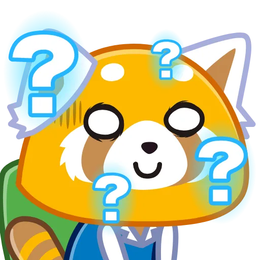 😶 Стикер «Aggretsuko» для Telegram
