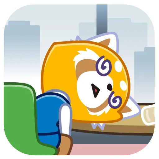 😵‍💫 Стикер «Aggretsuko» для Telegram