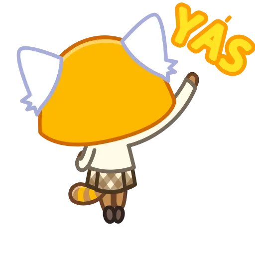 ✊ Стикер «Aggretsuko» для Telegram