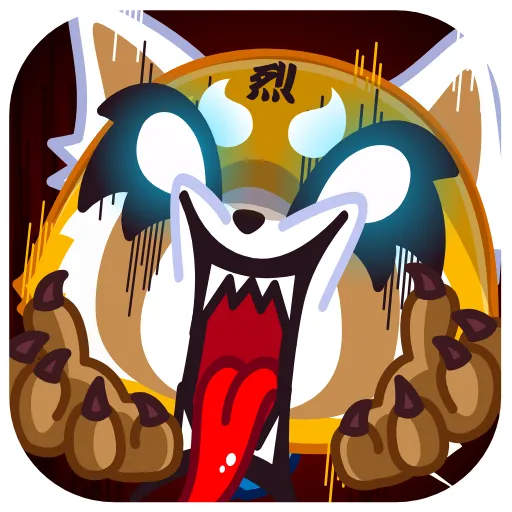 😡 Стикер «Aggretsuko» для Telegram