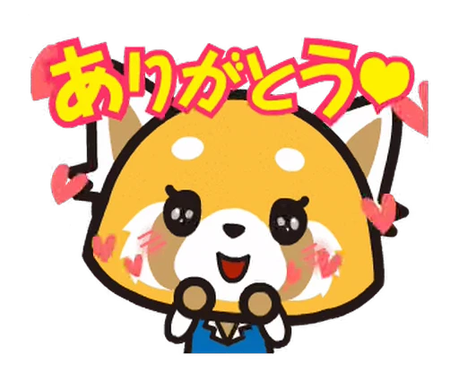 ⭐ Стикер «Aggretsuko» для Telegram
