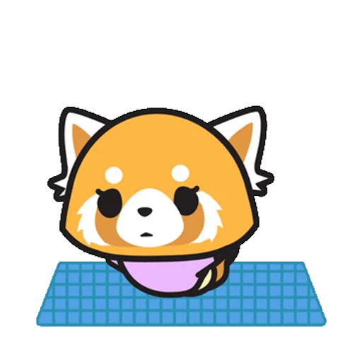 🧘‍♀️ Стикер «Aggretsuko» для Telegram