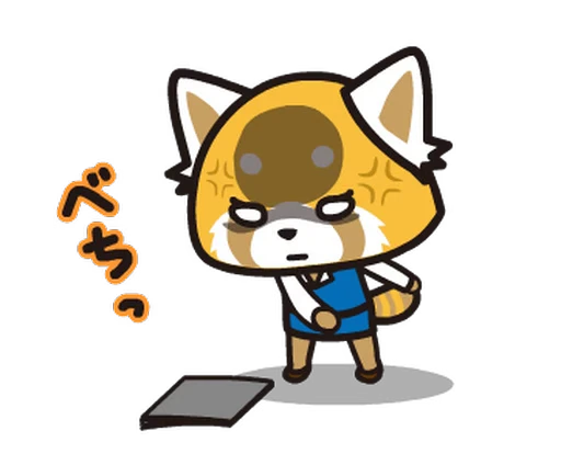 ⭐ Стикер «Aggretsuko» для Telegram