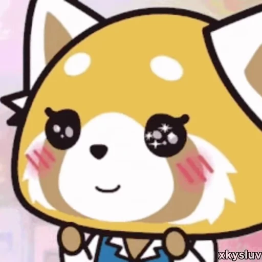 🥰 Стикер «Aggretsuko» для Telegram