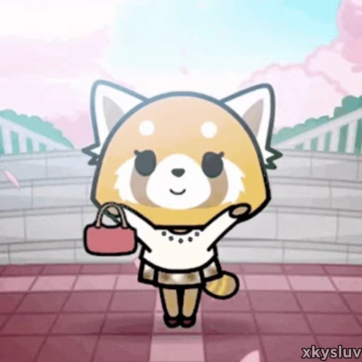 🌸 Стикер «Aggretsuko» для Telegram