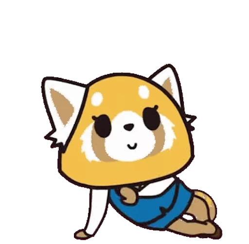 💃 Стикер «Aggretsuko» для Telegram