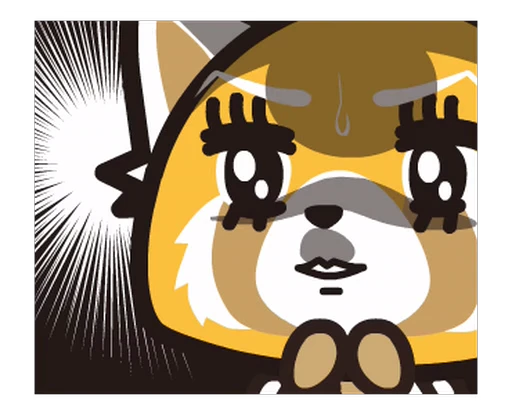 ⭐ Стикер «Aggretsuko» для Telegram