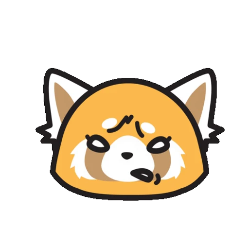 😠 Стикер «Aggretsuko» для Telegram