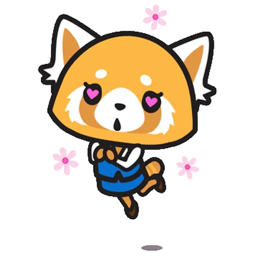 😍 Стикер «Aggretsuko» для Telegram