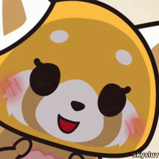 😍 Стикер «Aggretsuko» для Telegram
