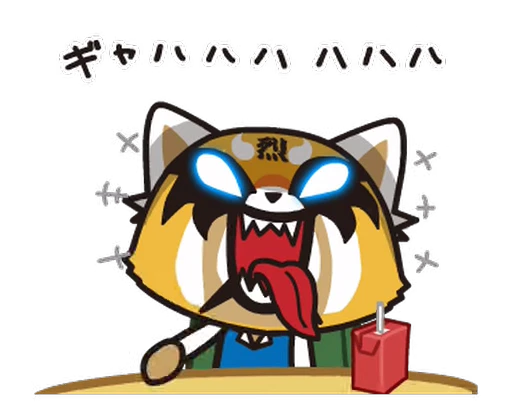 ⭐ Стикер «Aggretsuko» для Telegram