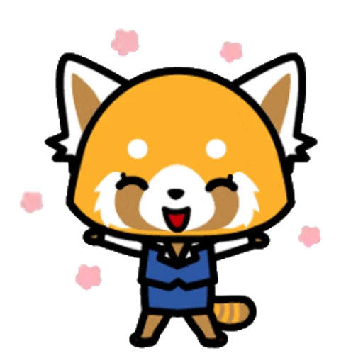 🌸 Стикер «Aggretsuko» для Telegram