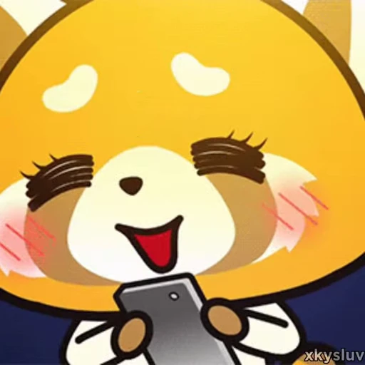 🥰 Стикер «Aggretsuko» для Telegram