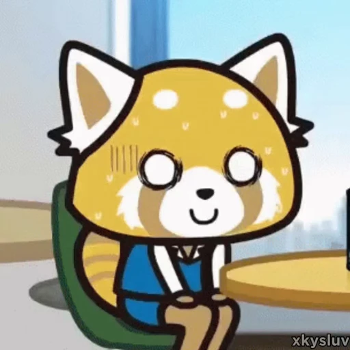 ❔ Стикер «Aggretsuko» для Telegram
