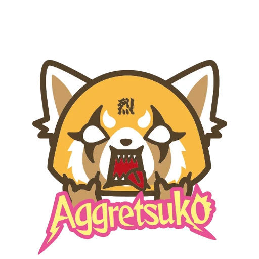 🤟 Стикер «Aggretsuko» для Telegram