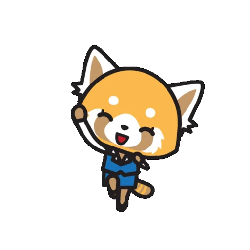 🥳 Стикер «Aggretsuko» для Telegram