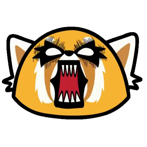 😡 Стикер «Aggretsuko» для Telegram