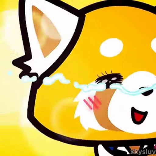 😡 Стикер «Aggretsuko» для Telegram