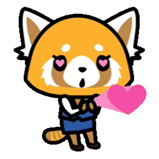 😍 Стикер «Aggretsuko» для Telegram