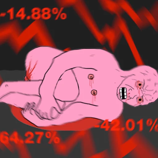😡 Стикер «Imminent Crash» для Telegram
