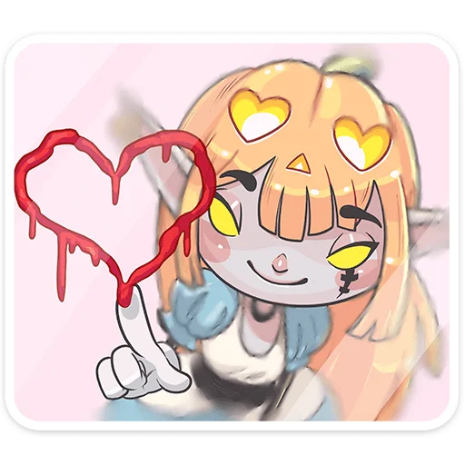 ❤️ Стикер «Агнес» для Telegram