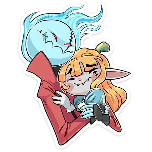 🤗 Стикер «Агнес» для Telegram