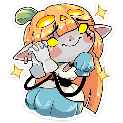 ☺️ Стикер «Агнес» для Telegram
