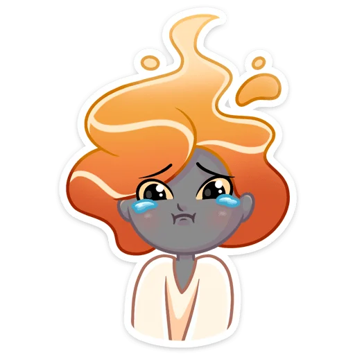 😢 Стикер «Агния» для Telegram