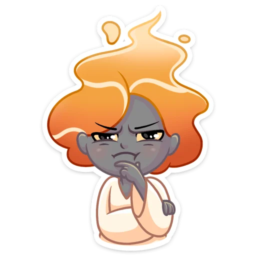 🤔 Стикер «Агния» для Telegram