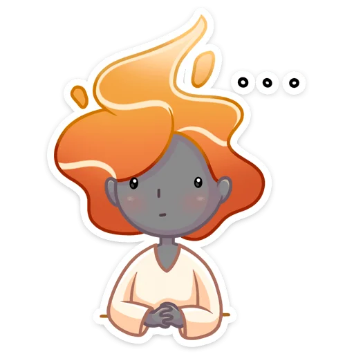 😮 Стикер «Агния» для Telegram