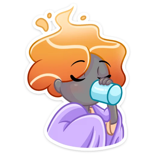 ☕ Стикер «Агния» для Telegram
